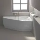 Baignoire d'angle asymétrique droite, 160 x 105 cm, Selena