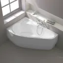 Baignoire d'angle asymétrique gauche, 160 x 105 cm, Selena