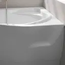 Baignoire d'angle asymétrique gauche, 160 x 105 cm, Selena