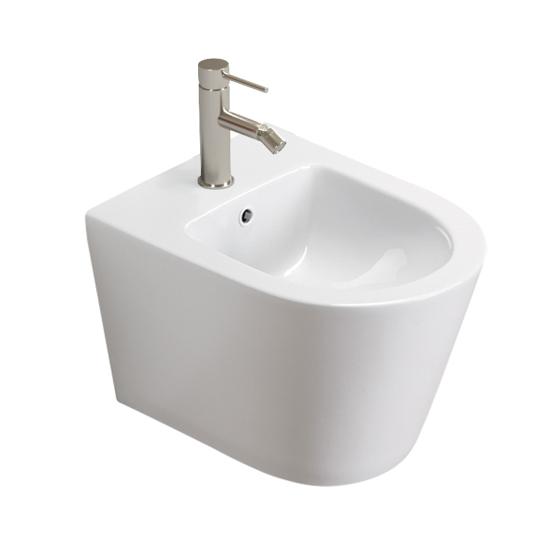 Bidet Suspendu, 49,5x36x5, Blanc brillant, Flavia