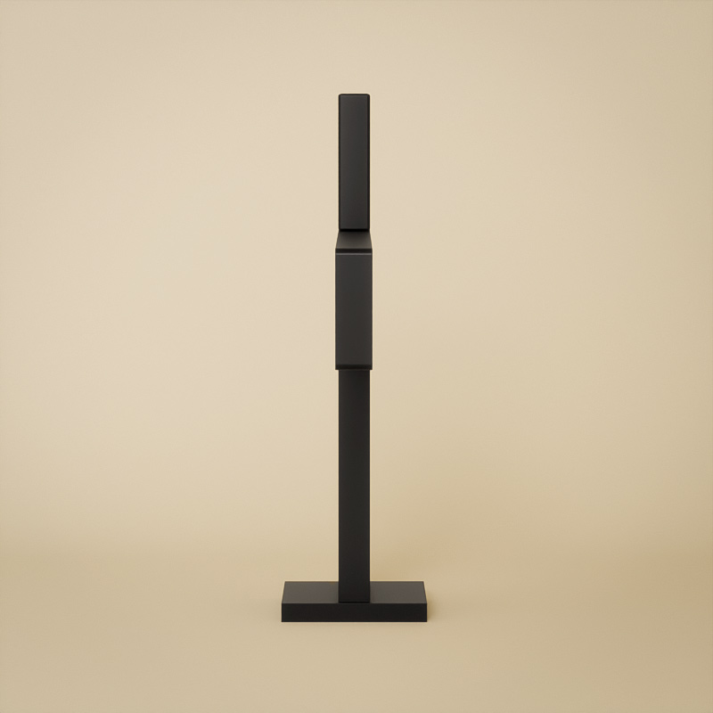 Robinet mitigeur lavabo, noir mat, Slim, Concorde