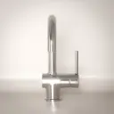 Robinet mitigeur lavabo col de cygne, chrome, Châtelet