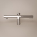 Robinet Electronique + Distributeur de savon + Sèche-mains sur plage, Chrome, Orly Air