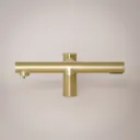 Robinet Electronique + Distributeur de savon + Sèche-mains sur plage, Doré mat, Orly Air