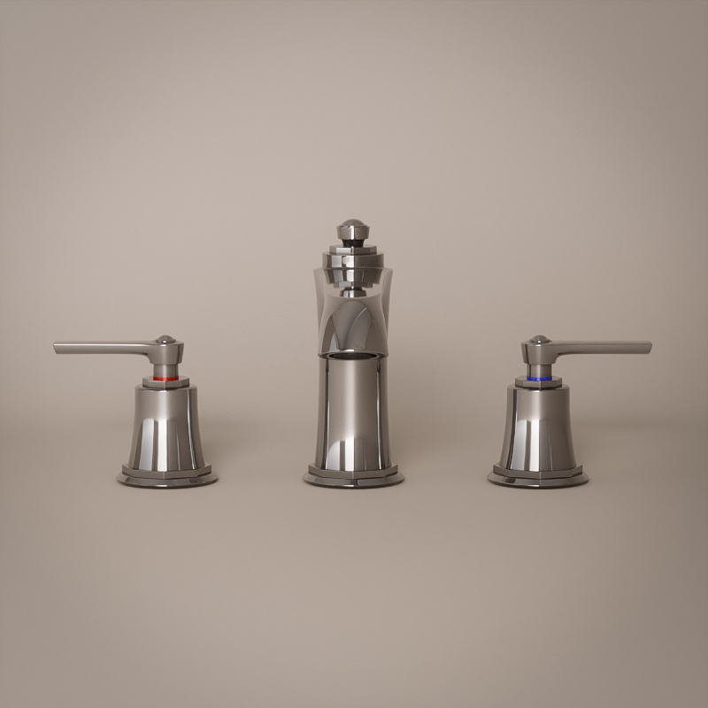 Robinet Mélangeur lavabo 3 trous, Liberty