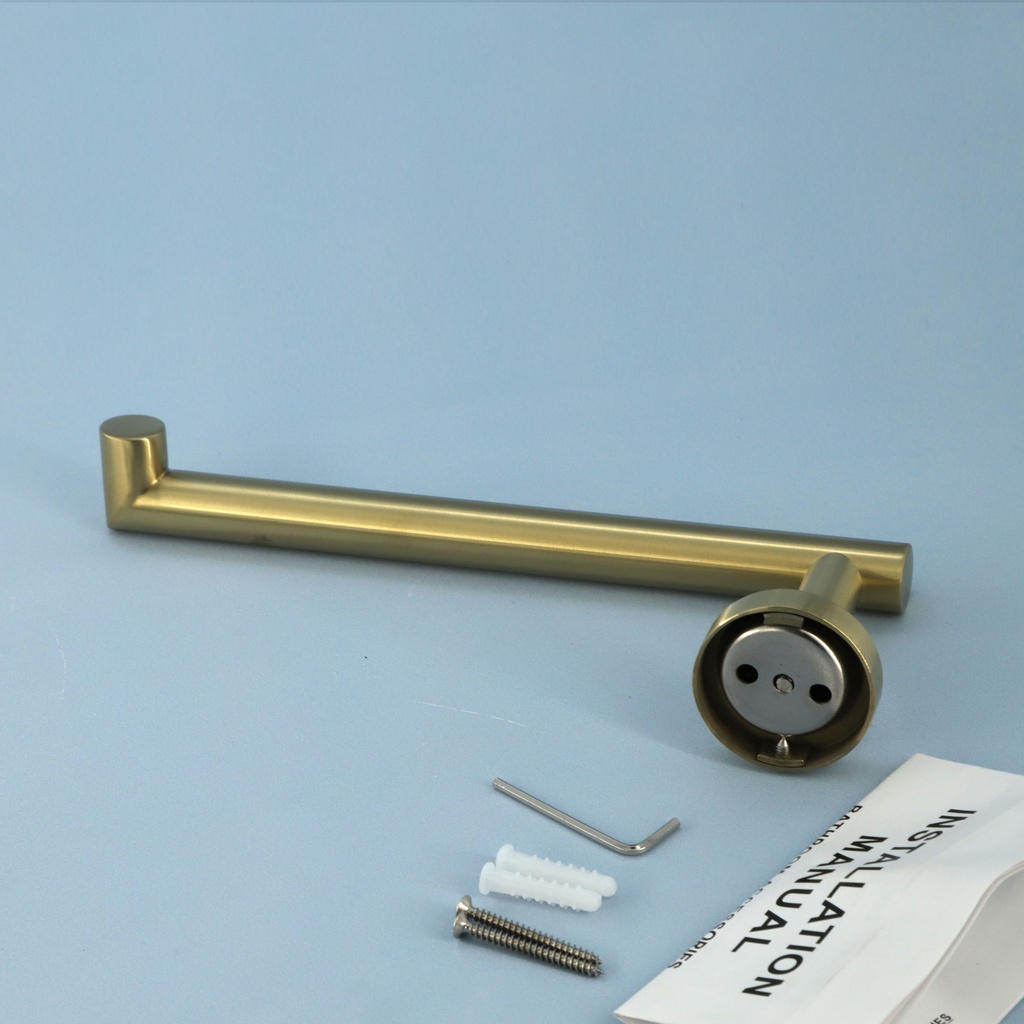 Porte rouleau, Doré Mat, Chatelet, 17.6cm