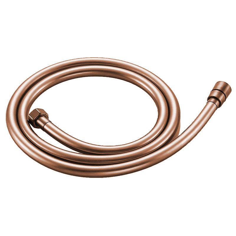 Colonne bain-douche avec mitigeur thermostatique, Ø25cm, doré rose brossé, Châtelet III