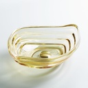 Vasque en verre à Poser 50x36x16cm Gold, Venezia 