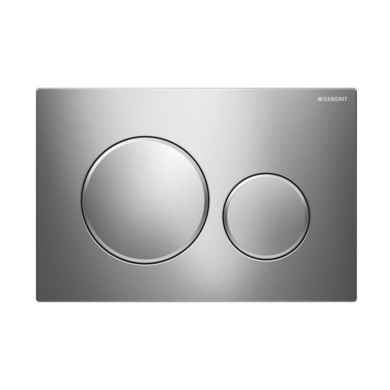 Plaque de déclenchement Geberit Sigma 20, ABS chromé