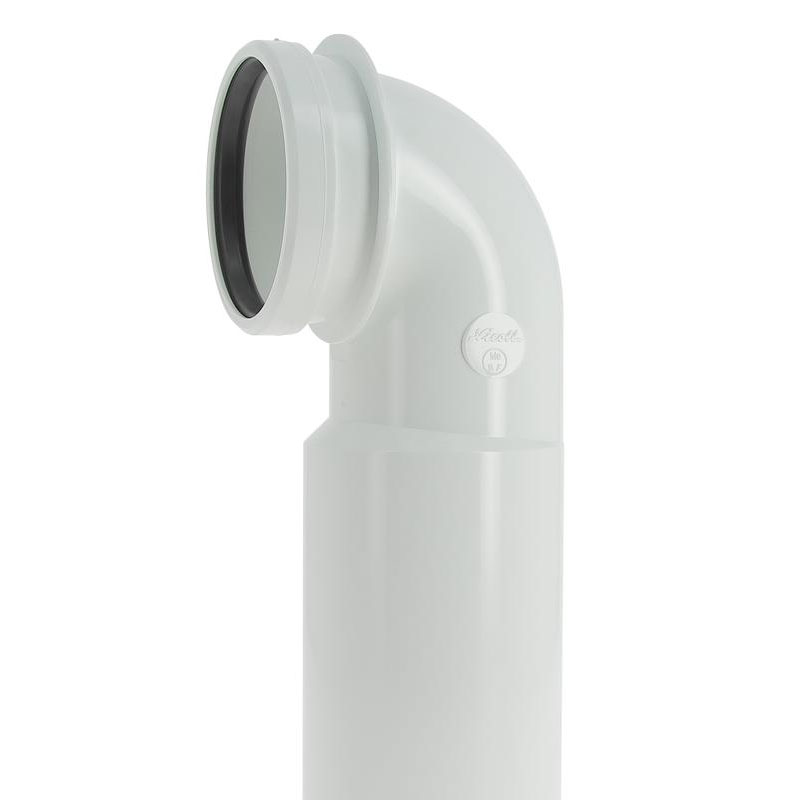 Pipe coudée diamètre 100mm + joint