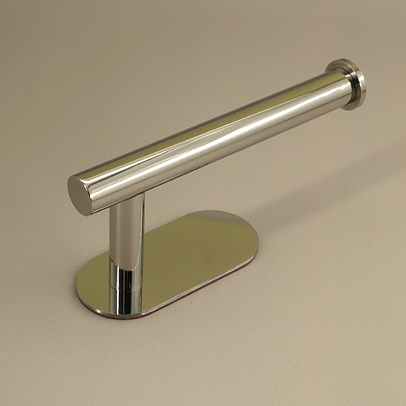 Distributeur  papier chromé, adhésif Sansvis