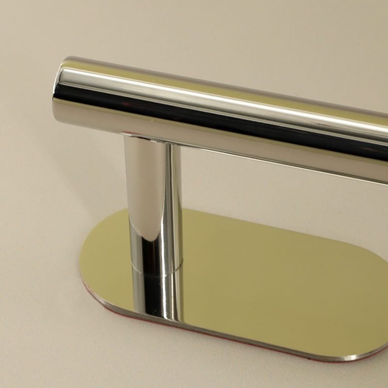 Distributeur  papier chromé, adhésif Sansvis