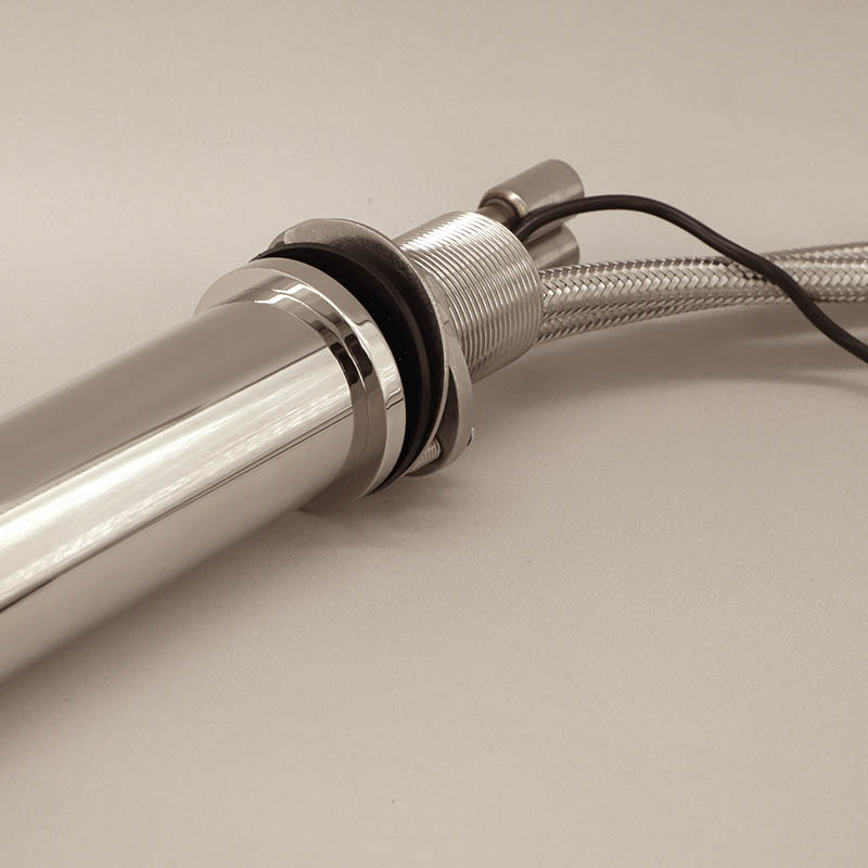 Mitigeur Haut Electronique, Professionnel, Inox Poli