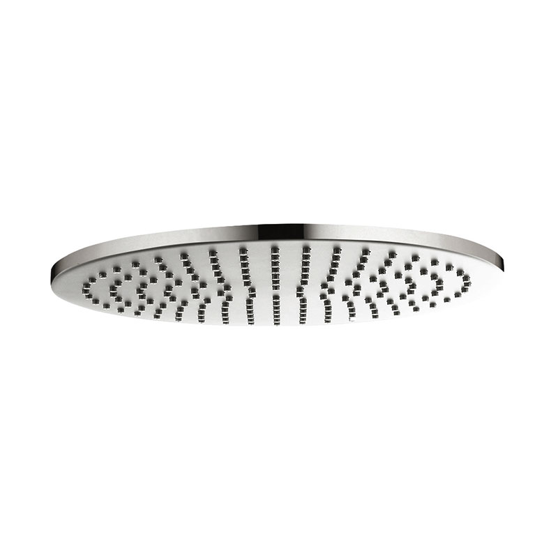 Pomme de douche ronde, chrome, 25 cm