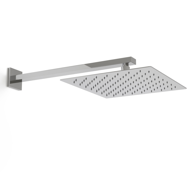 Pomme de douche Carré 25cm Chromé, Tuileries