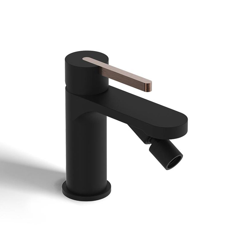 Mitigeur Bidet Monocommande, Noir, Infinity Flow Stick