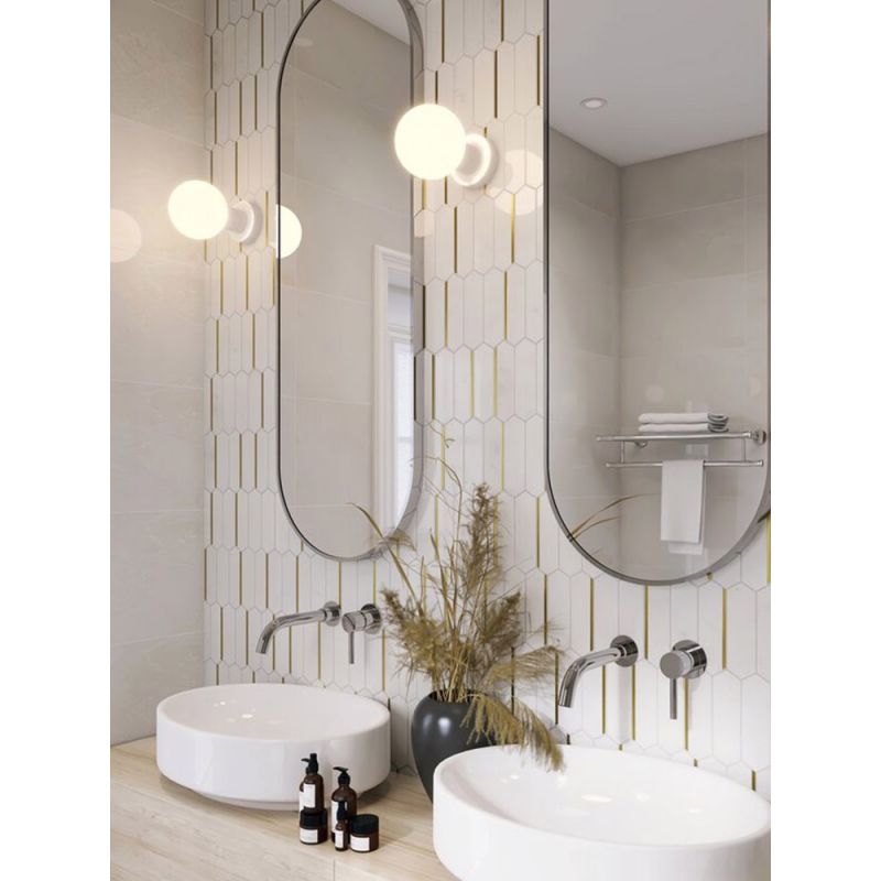 Mosaïque 27x27x4 Curtana, Adhésive, Prix des 4 pièces