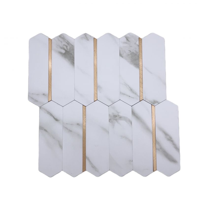 Mosaïque 27x27x4 Curtana, Adhésive, Prix des 4 pièces