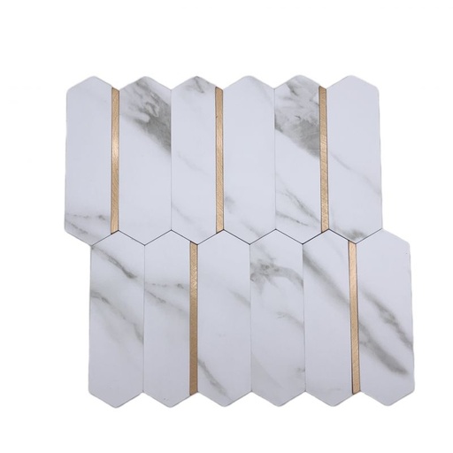 Mosaïque 27x27x4 Curtana, Adhésive, Prix des 4 pièces