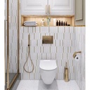 Mosaïque 27x27x4 Curtana, Adhésive, Prix des 4 pièces