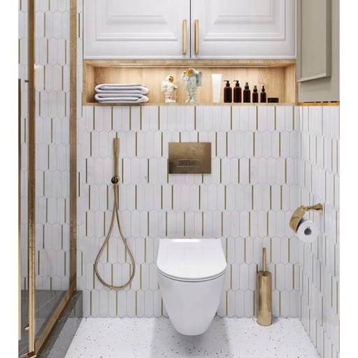 Mosaïque 27x27x4 Curtana, Adhésive, Prix des 4 pièces