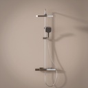 Colonne de douche avec mitigeur mécanique, Chromé, Deauville