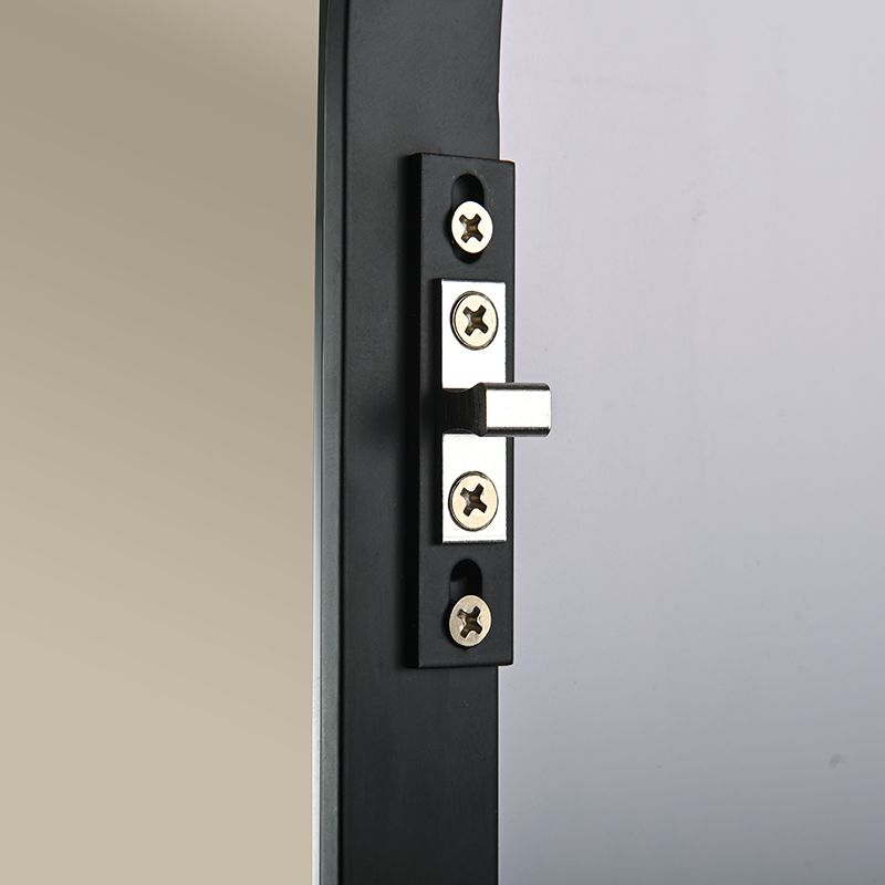 Miroir suspendu avec led 50X100 Noir Mat Chatelet 2 
