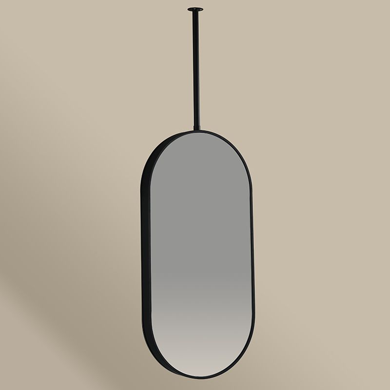Miroir suspendu 50X100 Noir Mat Châtelet 2