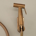 Douchette hygiénique Doré rose brossé, Châtelet