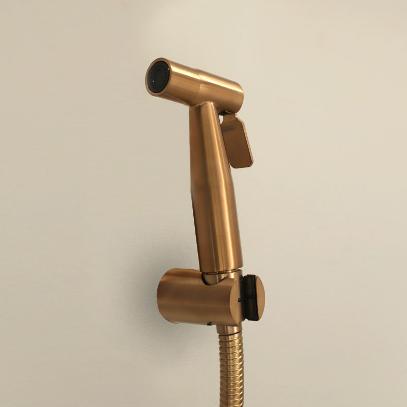 Douchette hygiénique Doré rose brossé, Châtelet