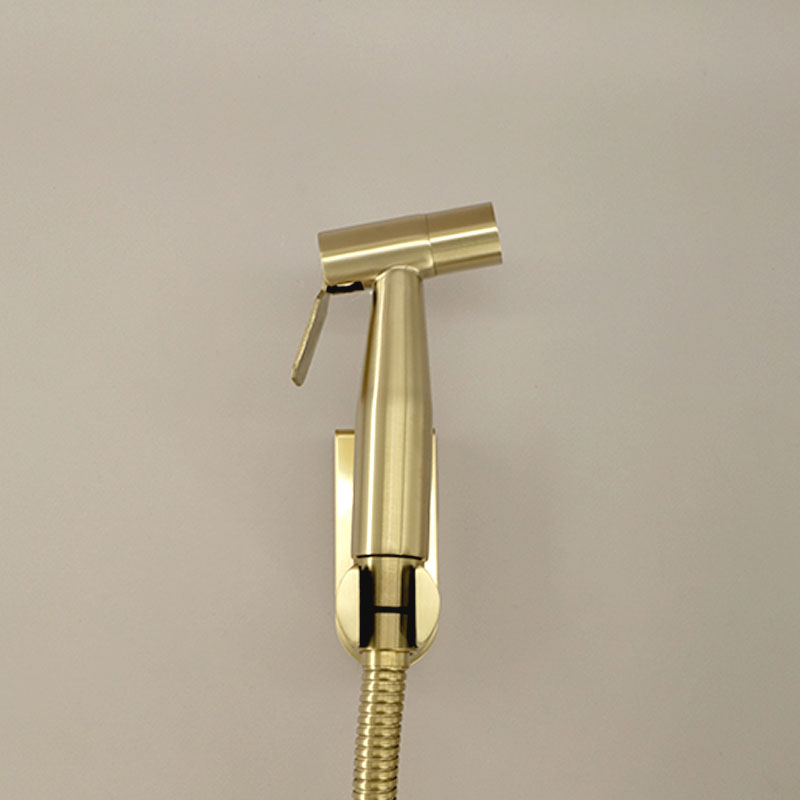 Douchette hygiénique Doré brossé, Châtelet