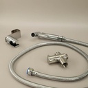 Douchette hygiénique Inox poli, Châtelet