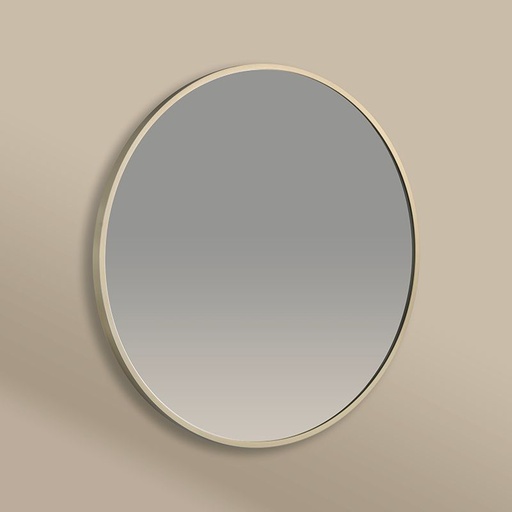 Chatelet Miroir Rond Diam50 Dore Mat