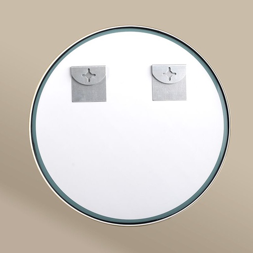 Chatelet Miroir Rond Diam50 Dore Mat