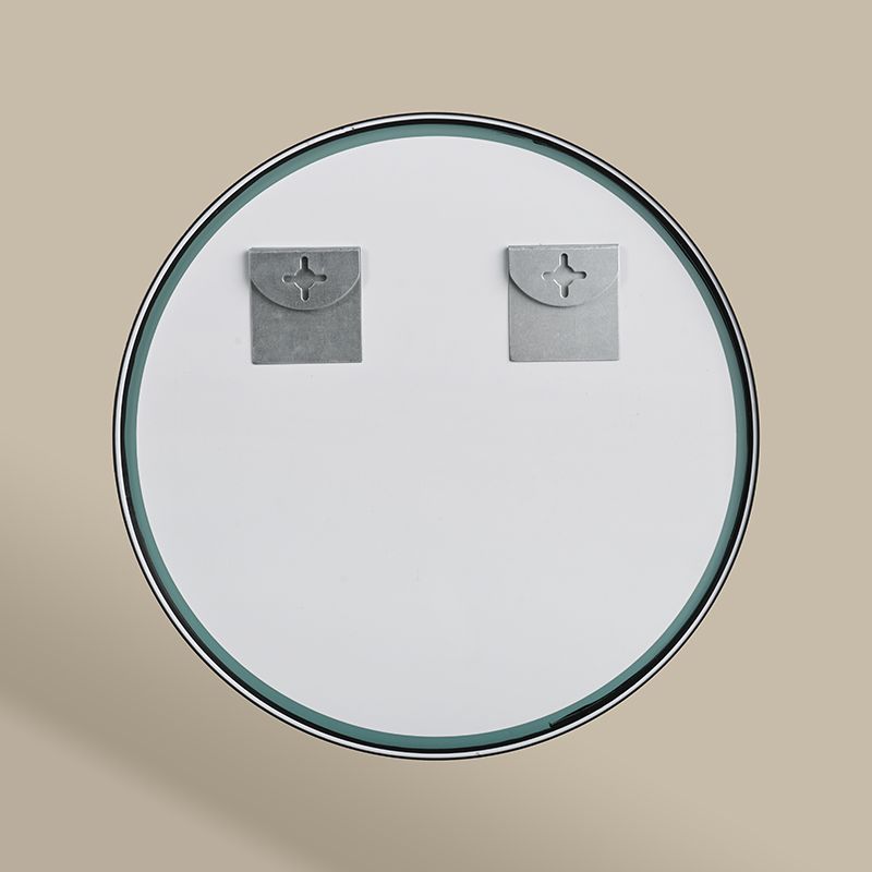 Miroir Rond 50cm Noir Mat, Châtelet 