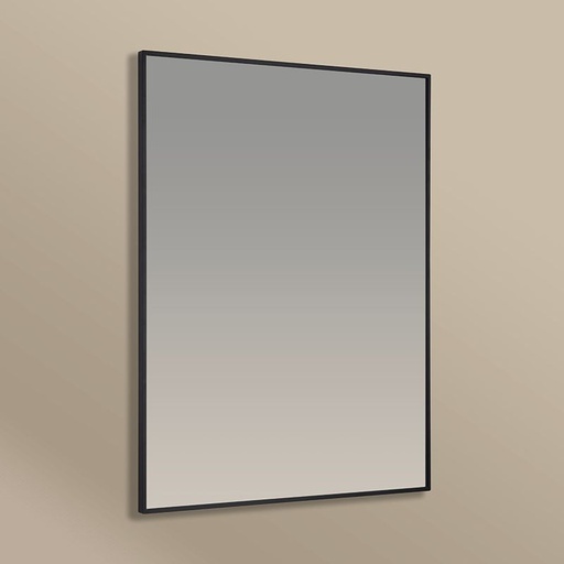 Chatelet Miroir Rectangulaire 60X80 Noir Mat