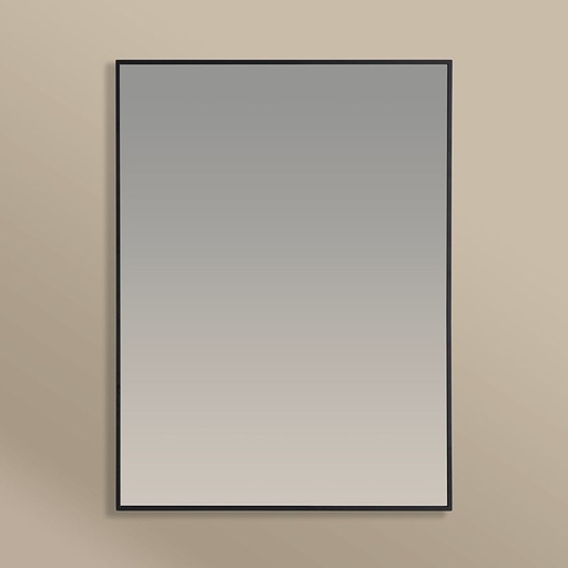 Chatelet Miroir Rectangulaire 60X80 Noir Mat