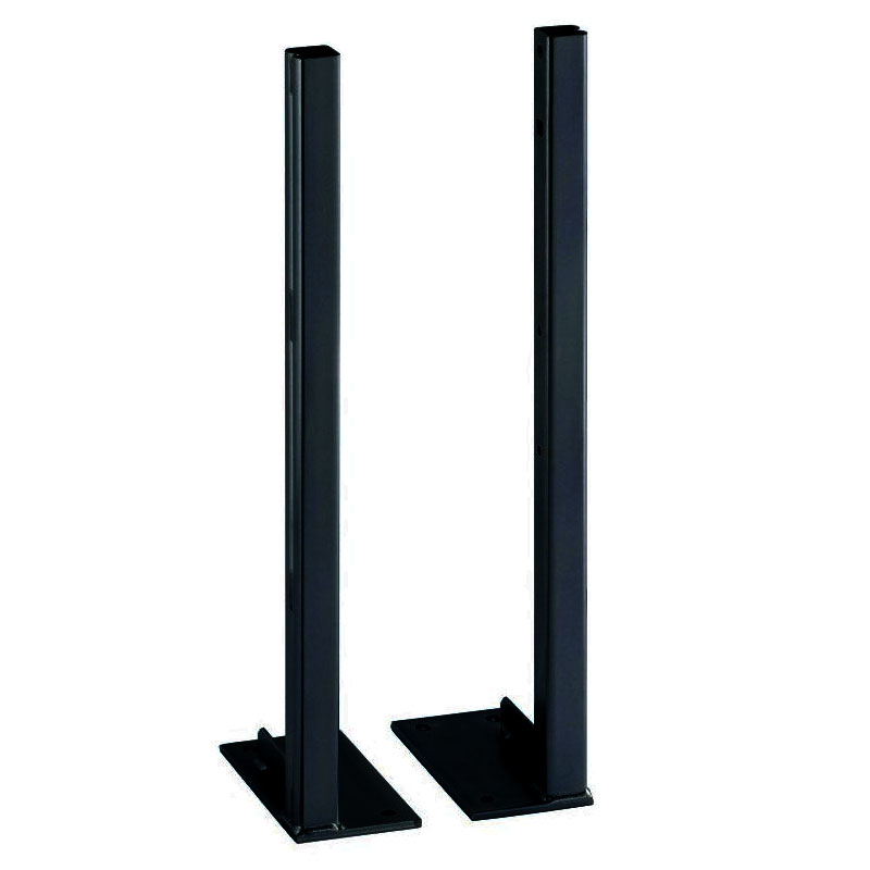 Jeu de pieds autoportants Duofix, noir