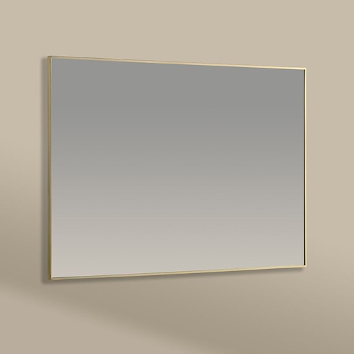 Chatelet Miroir Rectangulaire 120X80 Dore Mat