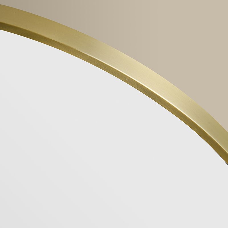 Miroir Demi Lune 55X100 Dore Mat, Châtelet