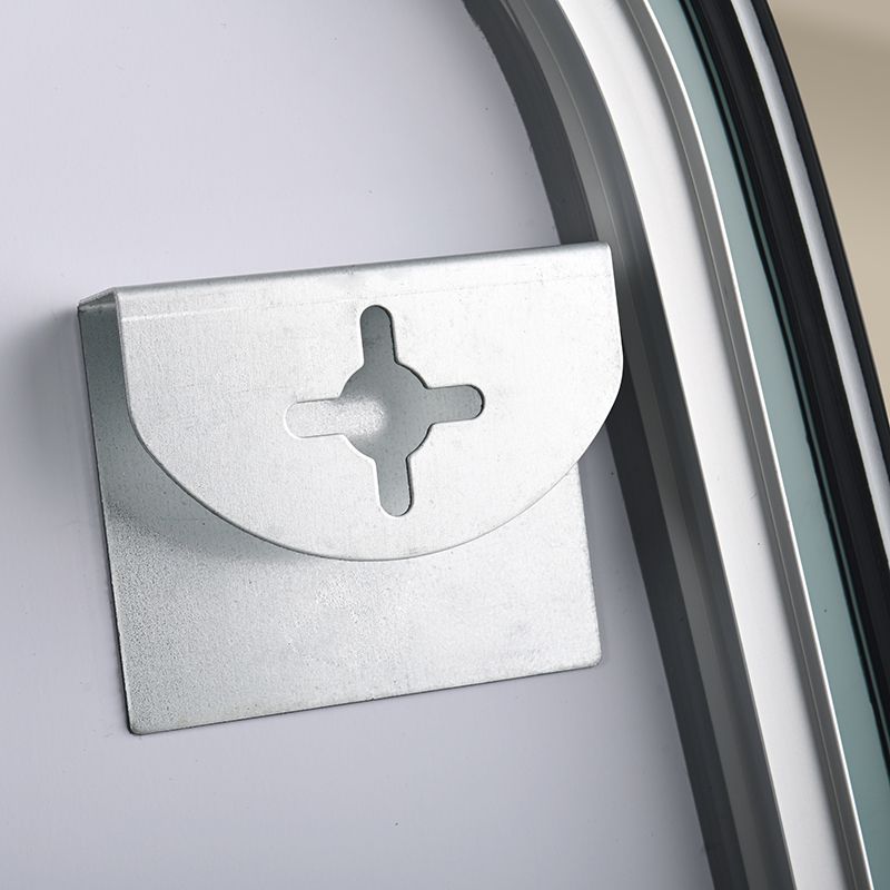 Elipse Miroir Rect.50X80 Led+Anti-Buee Noir Mat