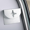 Elipse Miroir Rect.50X80 Led+Anti-Buee Noir Mat