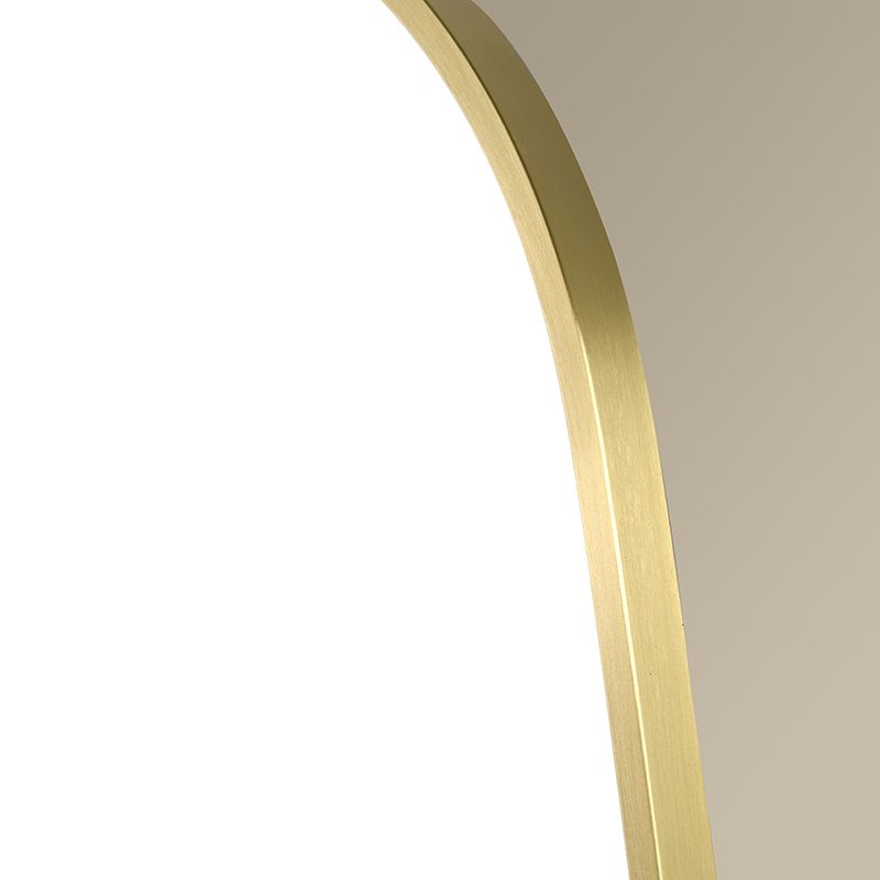 Elipse Miroir Rect.50X80 Led+Anti-Buee Dore Mat