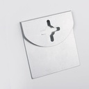 Elipse Miroir Rect.50X80 Led+Anti-Buee Dore Mat