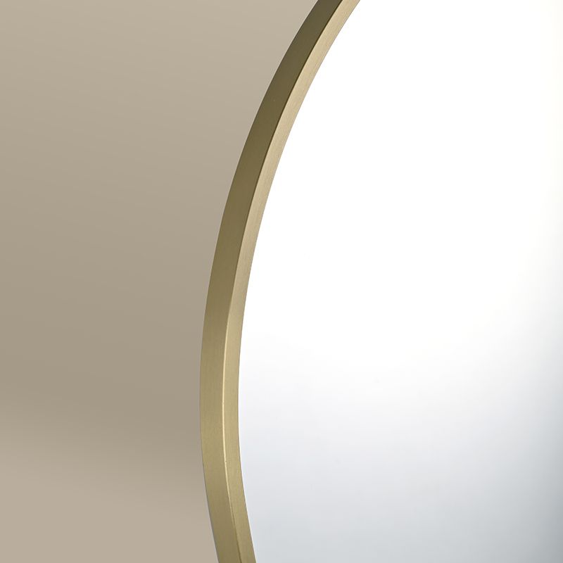 Chatelet Miroir demi Lune 55X100Led+Anti-Buee Dore Mat