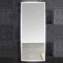 Miroir lumineux LED en pied, 50x135 cm, Dress