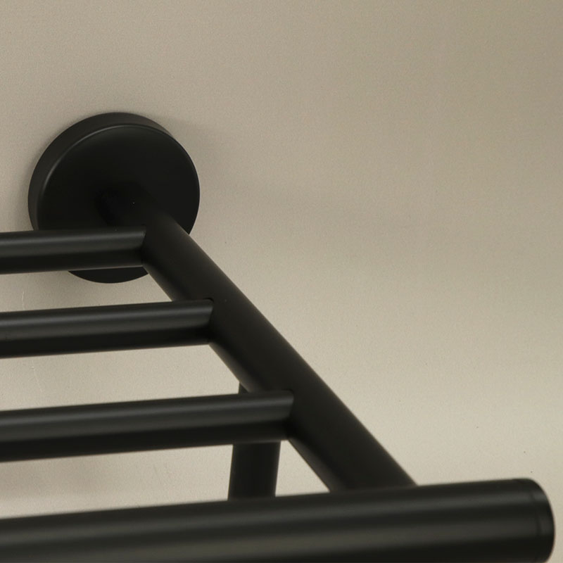 Rack porte-serviettes, noir brossé, Châtelet