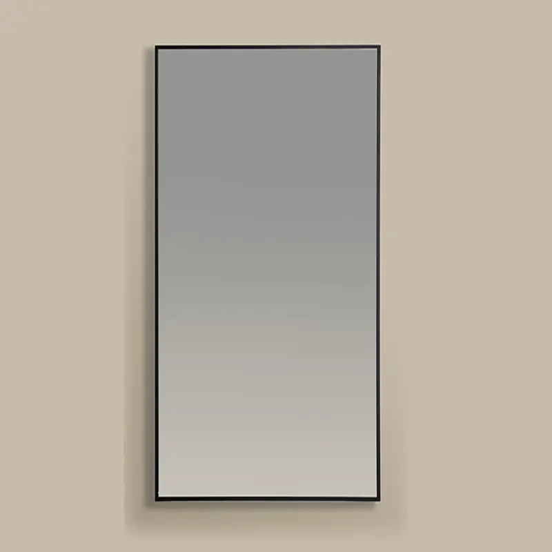 Miroir Rectangulaire 40X80 Noir Mat, Châtelet