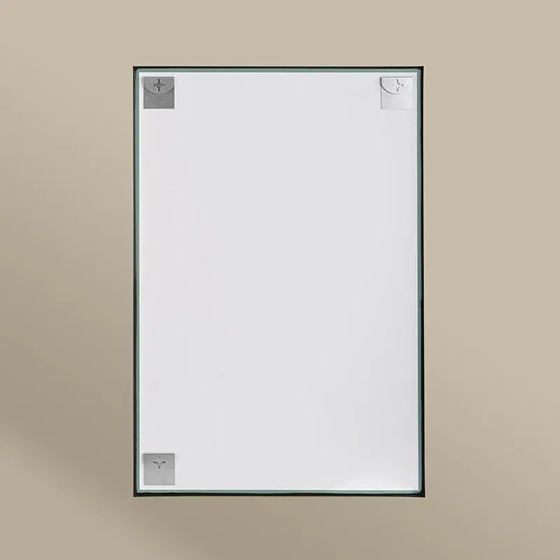 Miroir Rectangulaire 140X80 Noir Mat, Châtelet