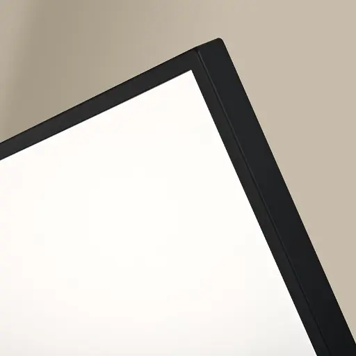 Chatelet Miroir Carre 80X80 Noir Mat.webp
